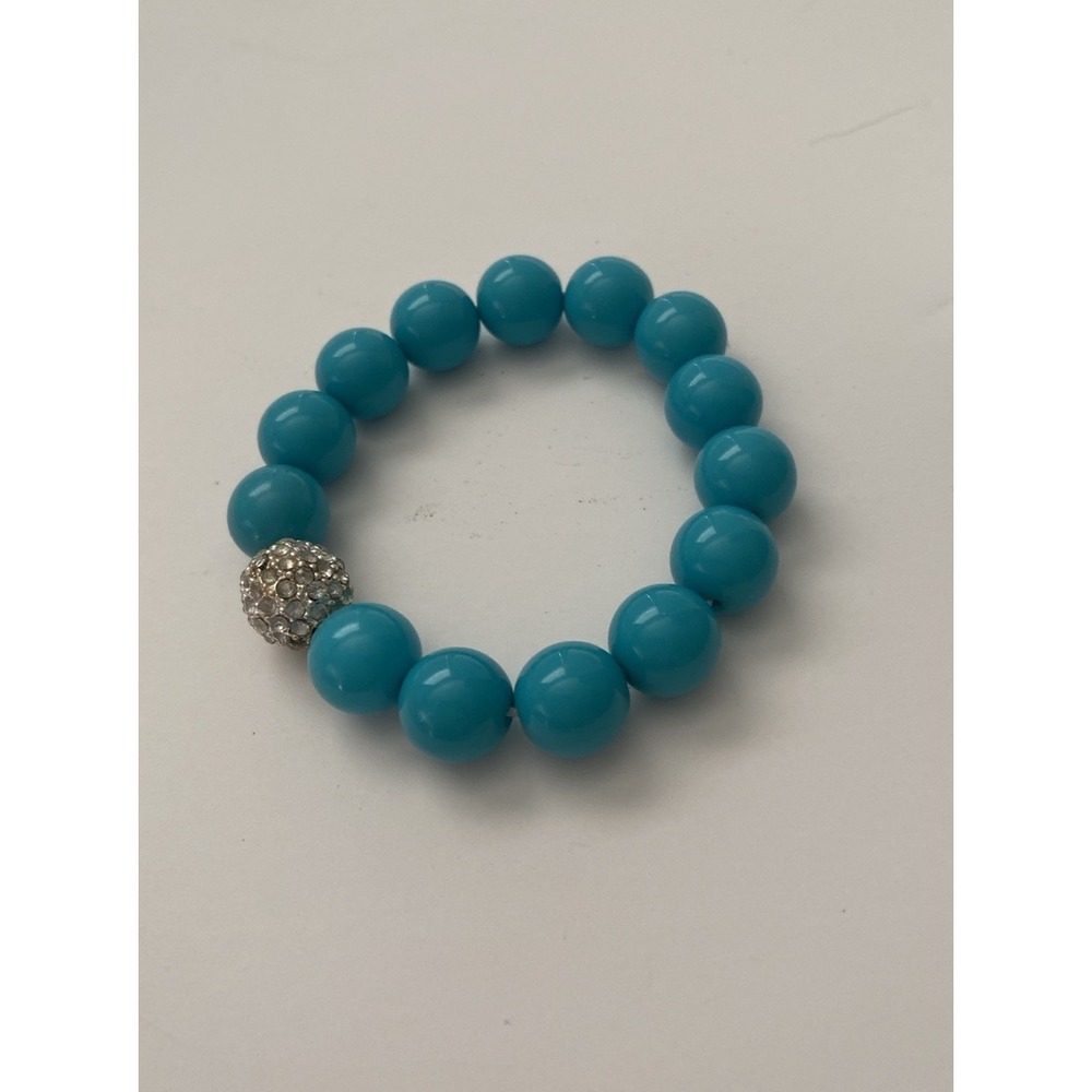 Stella‎ & Dot Mini Soirée Bracelet In Turquoise Bead Girls New In Original Box